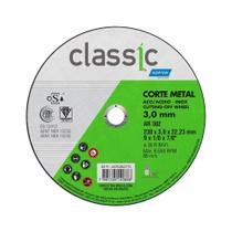 Disco De Corte Para Ferro Norton 302 Classic 09X1/8X7/8 Disco De Corte Para Ferro Norton 302 Classic 09X1/8X7/8