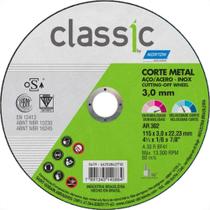 Disco De Corte Para Ferro Norton 4.1/2 X 1/8 X 7/8 Disco De Corte Para Ferro Norton 4.1/2 X 1/8 X 7/8