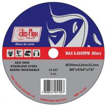 Disco De Corte Para Inox Disflex 9 X 7/8 15057 - Kit C/5 Disco De Corte Para Inox Disflex 9 X 7/8 15057 - Kit C/5
