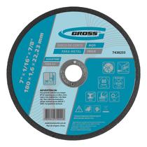 Disco de corte, para inox e metal, 180 x 1,6 x 22,23mm, 1pc // gross