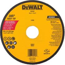 Disco de Corte para Inox e Metal 4.1/2"x1,2mmx7/8" Dewalt DW8062-AR Disco de Corte para Inox e Metal 4.1/2"x1,2mmx7/8" Dewalt DW8062-AR