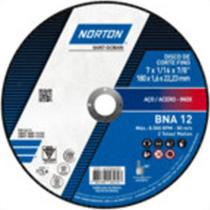 Disco De Corte Para Inox Norton Bna12 7X1,6X7/8 Disco De Corte Para Inox Norton Bna12 7X1,6X7/8