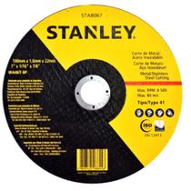 Disco de corte para inox Stanley STA8067 100 Un.