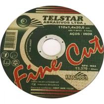 Disco De Corte Para Inox Telstar 110 X 1,4 X 20 306207 - Kit C/5