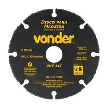 Disco de corte para madeira 115mm dmv115 vonder Disco de corte para madeira 115mm dmv115 vonder