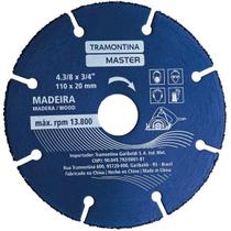 Disco de Corte para Madeira 4.3/8'' Tramontina para Serra Mármore