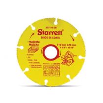 Disco de corte para madeira em tungstênio 110 x 20 mm - DCT110-20 Disco de corte para madeira em tungstênio 110 x 20 mm - DCT110-20