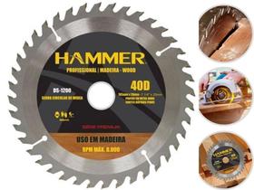 Disco de Corte Para Madeira Hammer DS-1200 40 Dentes 7.1/4" Widea
