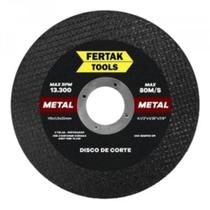 Disco de Corte Para Metal 4.1/2x1mmx7/8 Feratk tools - Fertak Tools