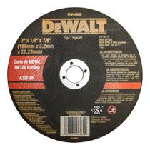 Disco de Corte para Metal Dewalt 7''x1/8''x7/8'' DW44560