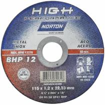 Disco de corte para metal / inox 4.1/2 x 3/64 x 7/8" - BHP12
