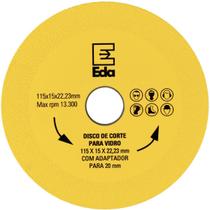 Disco De Corte Para Vidro 115Mm Serra Mármore Esmerilhadeira