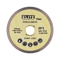 Disco de Corte Porcelanato Fino 1mm 110x20mm Elite Disco de Corte Porcelanato Fino 1mm 110x20mm Elite