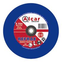 Disco de Corte Refrax 9" x 1/8" x 7/8" - Alcar DC0RN0040