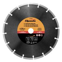 Disco de Corte Segmentado Diamantado Seco 230mm 22.2mm Sparta Disco de Corte Segmentado Diamantado Seco 230mm 22.2mm Sparta