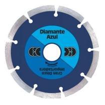 Disco De Corte Segmentado Seco 4 1/2 - Diamante Azul Disco De Corte Segmentado Seco 4 1/2 - Diamante Azul