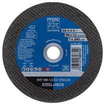 Disco de Corte SG Steelox EHT 180x1,6x22,23mm PFERD 61326410