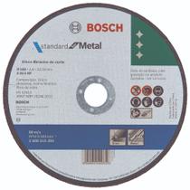 Disco de Corte Standard for Metal 180x1,6mm Reto Bosch