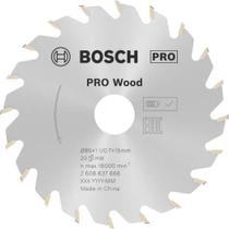 Disco de Corte Standard for Wood 85mm x 1,1mm 20 Dentes BOSCH