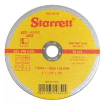 Disco De Corte Starrett Para Metal E Aço Inox 4 pol
