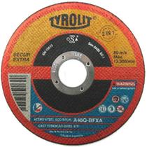 Disco de Corte Super Fino 2 em 1 178 x 1,6 x 22,2 mm - 557559 - TYROLIT