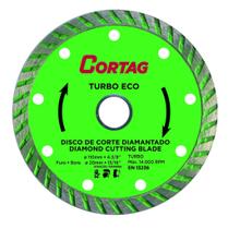 Disco De Corte Turbo Eco Profissional 110mm 60598 Cortag Disco De Corte Turbo Eco Profissional 110mm 60598 Cortag