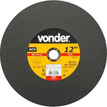 Disco de Corte Vonder DCV 300mm x 3,2mm x 25,4mm Disco de Corte Vonder DCV 300mm x 3,2mm x 25,4mm