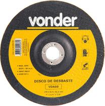 Disco De Desbaste 177,8x6,4x22,22 Para Aço Carbono Vda60 - V