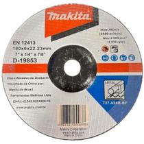 Disco de Desbaste 180mm para Metal Furo 7/8 - D-19853-5 - MAKITA