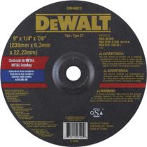 Disco de Desbaste, 230 mm x 6,3 mm x 22,23 mm, Para Inox Dw44613, Dewalt Disco de Desbaste, 230 mm x 6,3 mm x 22,23 mm, Para Inox Dw44613, Dewalt