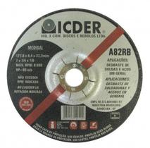 Disco de Desbaste 4.1/2 x 7/8" A82RB - Icder