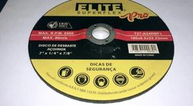Disco de desbaste 7" Elite PRO Kit com 5 unid