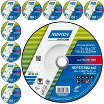 Disco de Desbaste 7 POL com 10 Unidades NORTON Disco de Desbaste 7 POL com 10 Unidades NORTON