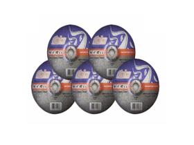 Disco De Desbaste 7 Pol. Ø180X6,4X22Mm Kit 5 un