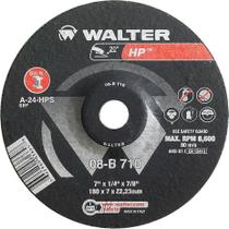 Disco De Desbaste 7" x 1/4" x 7/8' 08B710 - Walter