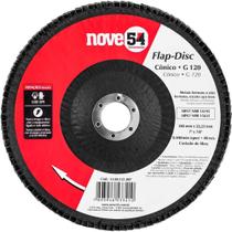Disco De Desbaste/acabamento Flap-disc Cônico 7" 180 Mm Nove54 Disco De Desbaste/acabamento Flap-disc Cônico 7" 180 Mm Nove54