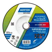 Disco de Desbaste Aço 180 x 6,4 x 22,23 mm Super Bda 640- Norton