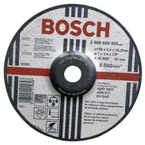 Disco De Desbaste Bosch Expert For Inox 180X6,4Mm Deprimido Disco De Desbaste Bosch Expert For Inox 180X6,4Mm Deprimido