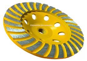 Disco de Desbaste Diamantado Segmentado 100mm Grão 36 M14