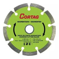 Disco de Desbaste Diamantado Segmentado 180mm Cortag