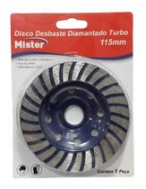 Disco de Desbaste Diamantado Turbo 115mm - Mister