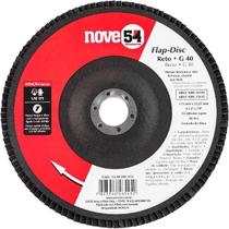 Disco de desbaste e acabamento Flap-disc Cônico 4.1/2" 115mm - NOVE54 Disco de desbaste e acabamento Flap-disc Cônico 4.1/2" 115mm - NOVE54