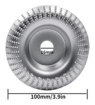 Disco De Desbaste Esmerilhadeira Moedor Madeira 16mm / 22mm