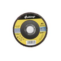 Disco de Desbaste Flap 115 x 22.23mm - 4-1/2" x 7/8" Óxido de Alumínio Grão 40