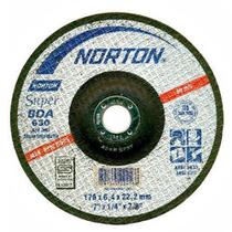 Disco de Desbaste Inox 7" Norton 177,8x6,4x22,22mm - BDA630 Disco de Desbaste Inox 7" Norton 177,8x6,4x22,22mm - BDA630