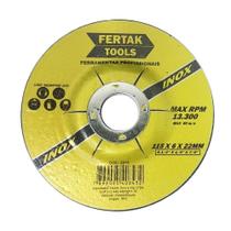 Disco de Desbaste Inox 7" (Pol.) x 1/4" (Pol.) x 7/8" (Pol.) Fertak