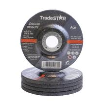 Disco De Desbaste Metal 4.1/2 Pol Kit 5 Peças 115 Mm X 6 Mm