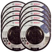 Disco de Desbaste Metal 4.1/2 POL x 1/4 POL Furo 7/8 POL Standard com 10 Peças BOSCH Disco de Desbaste Metal 4.1/2 POL x 1/4 POL Furo 7/8 POL Standard com 10 Peças BOSCH
