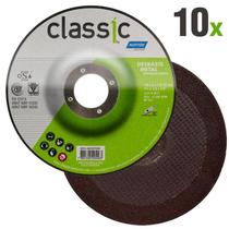 Disco de Desbaste Metal 4.1/2 POL x 6,4 MM Furo 7/8 POL Classic Kit 10 Peças NORTON Disco de Desbaste Metal 4.1/2 POL x 6,4 MM Furo 7/8 POL Classic Kit 10 Peças NORTON
