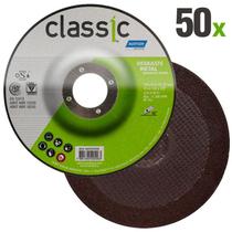 Disco de Desbaste Metal 4.1/2 POL x 6,4 MM Furo 7/8 POL Classic Kit 50 Peças NORTON